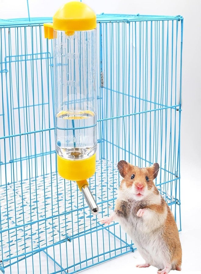 KittuPet زجاجة مياه شرب أوتوماتيكية من KittuPet سعة 500 مل للقطط والكلاب والأرانب والهامستر والجربوع، متعددة الألوان (عبوة من قطعة واحدة) - Image 3